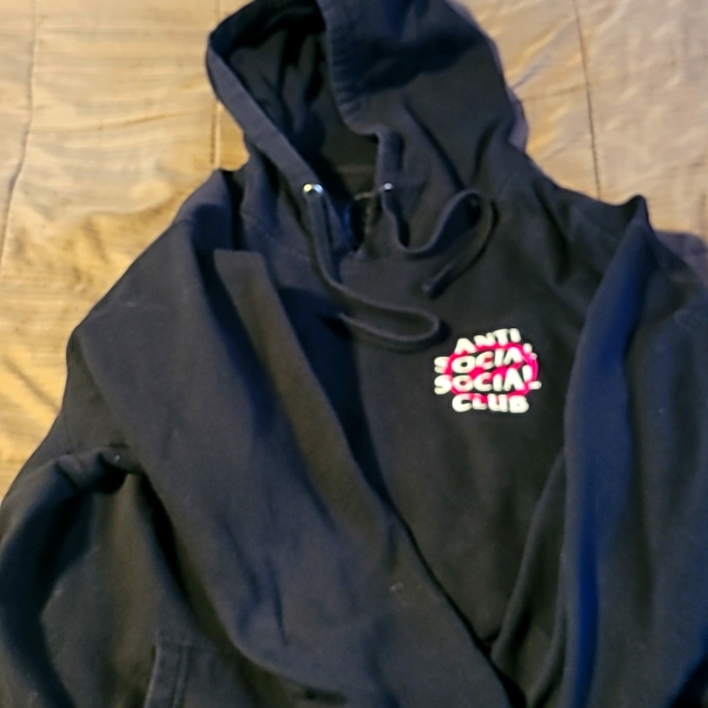 Anti social fragment hoodie L